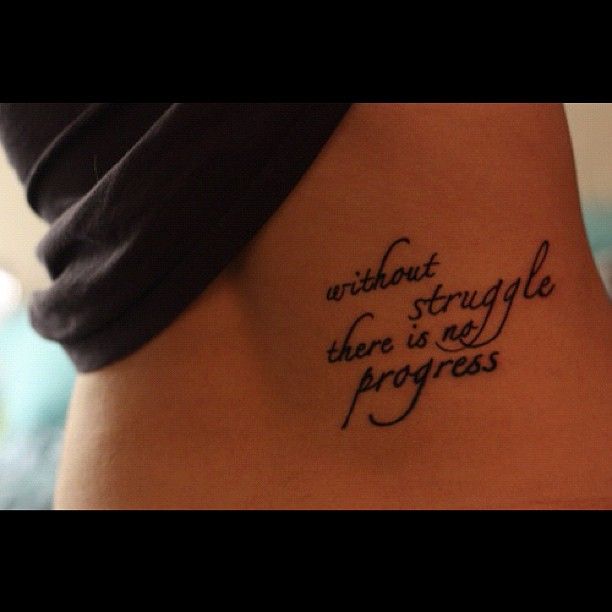 Wise words tattoo