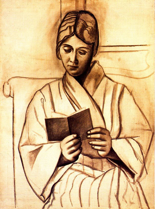 Woman reading (Olga), 1920  Pablo Picasso