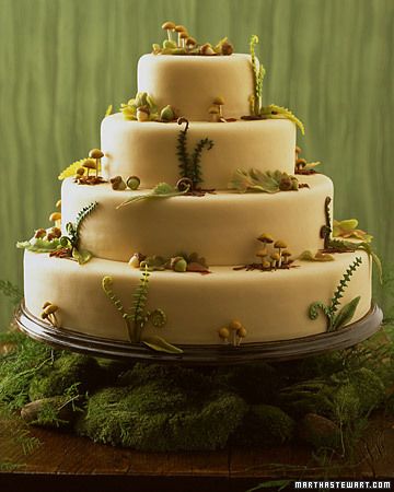 Woodland Wedding Cake