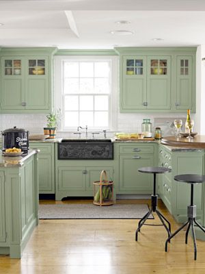 beachy kitchen colors …