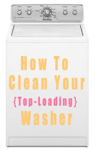 cleaning your washer
