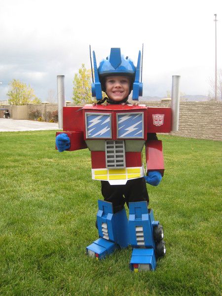 diy transformers costume