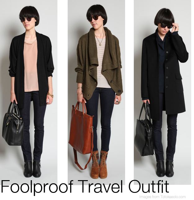 foolproof travel outfits