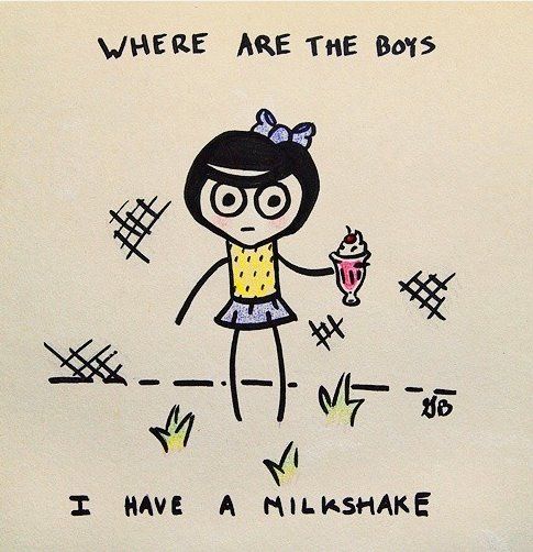 #girls #milkshake