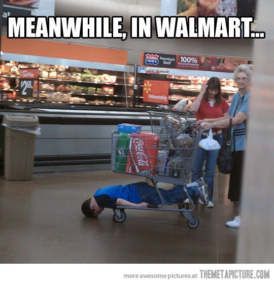 hahahha walmart