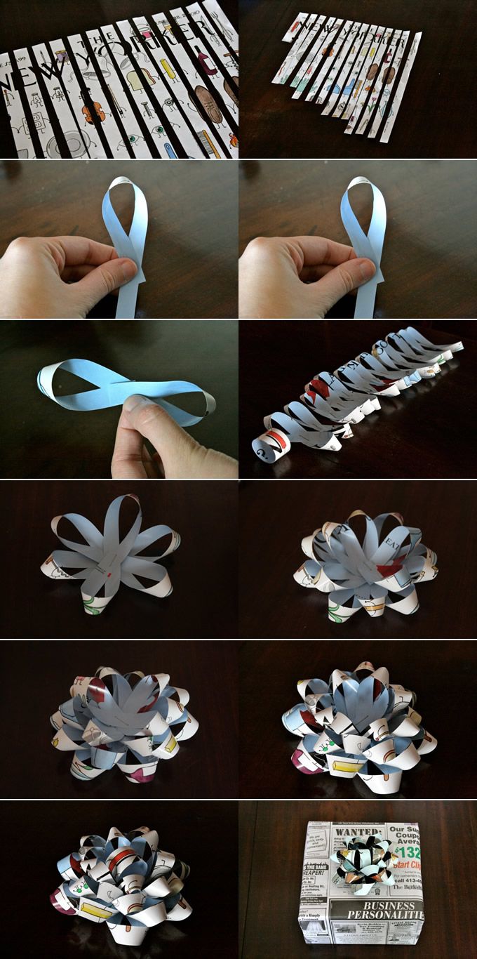 how to make gift bows…