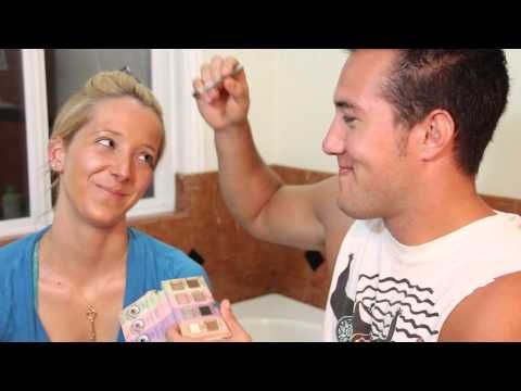 jenna marbles, this is hilarious!!  "My Boyfriend Does My Makeup Tag"