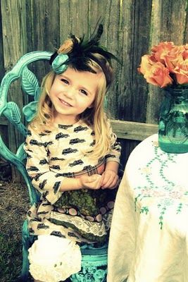 little vintage girl