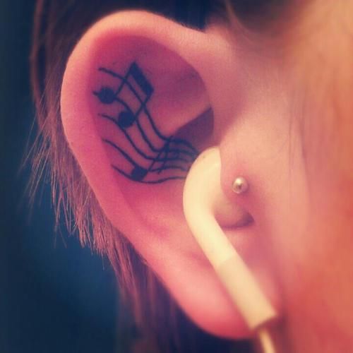 music in my ear