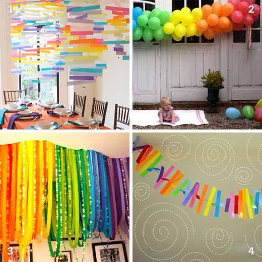 party decor at its best… and most colorful!