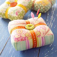 pin cushions- cute!