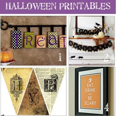 printable Halloween crafts