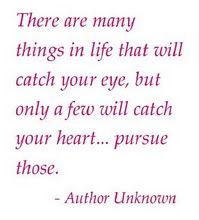 pursue your heart
