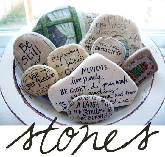 stones: affirming stones