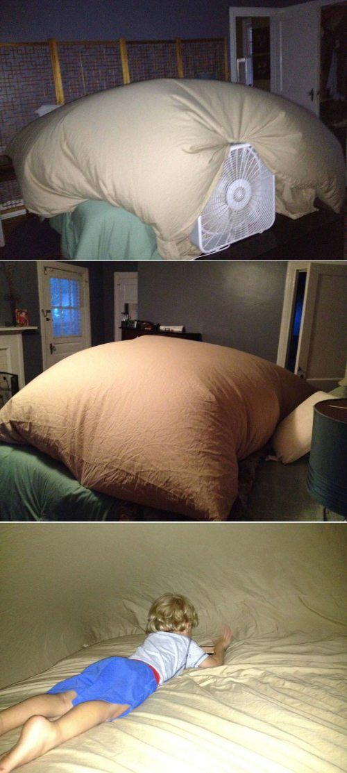 the blanket fort will never be the same after this…