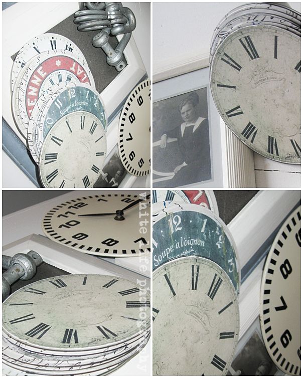 white life — Clock face printables for CDs