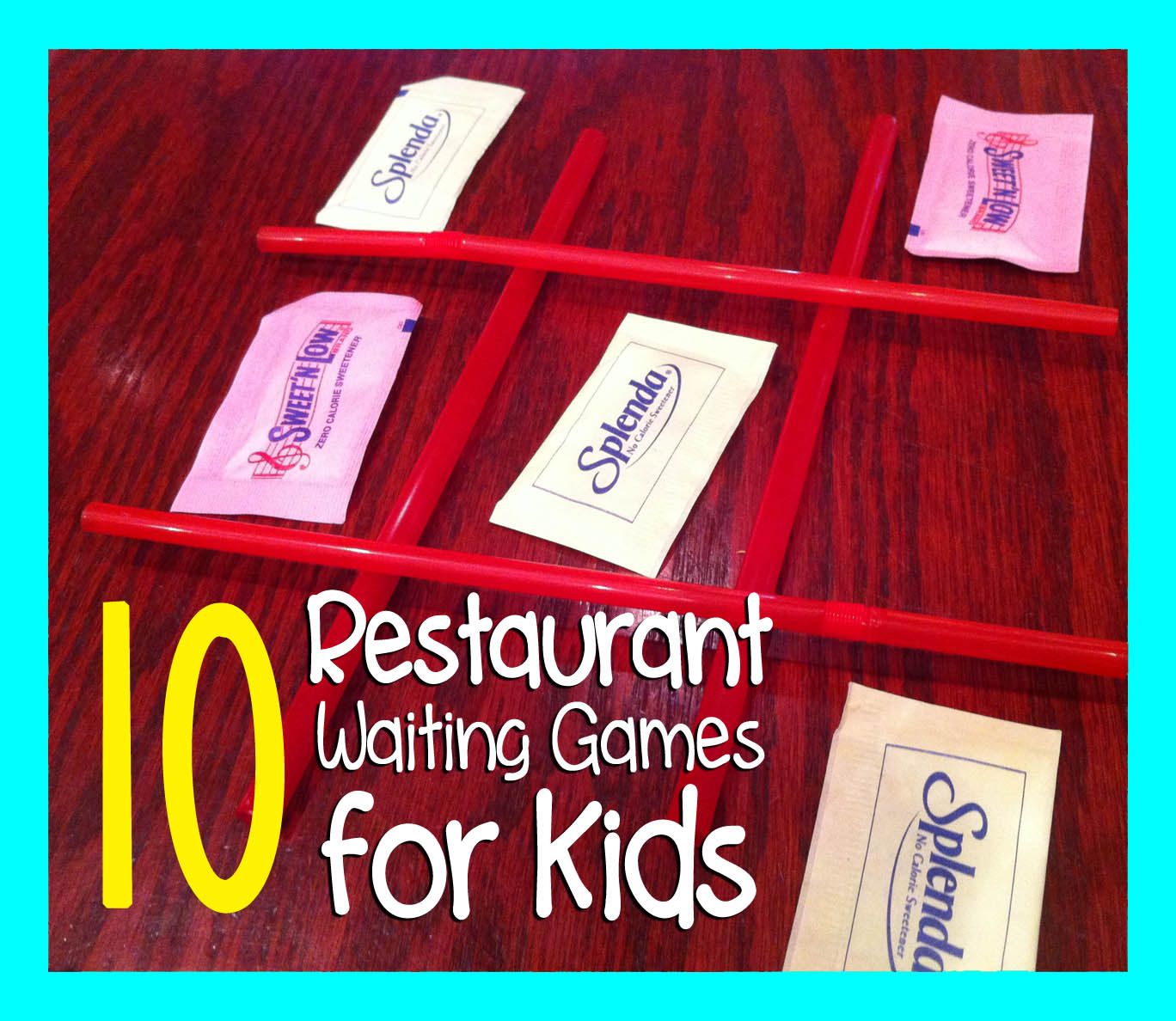 10 Restaurant Waiting Games to Play with Kids «