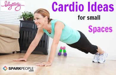 A GREAT workout designed for small spaces. No equipment required!