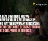 A Real Boyfriend Knows How To Value A Relationship..