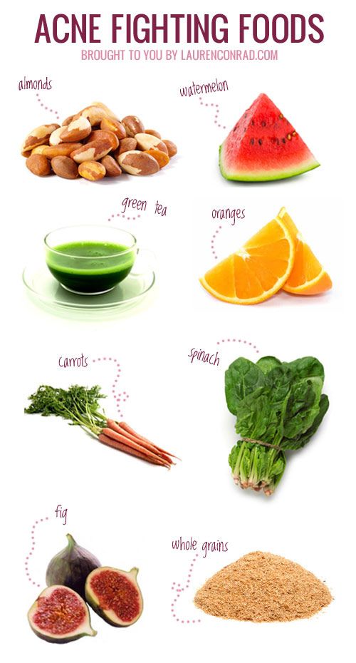 Acne Fighting Foods