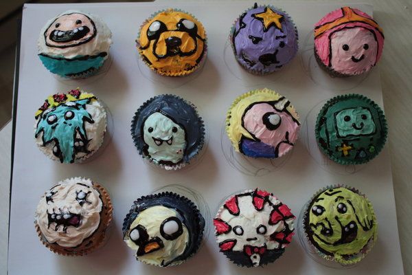 Adventure Time Cupcakes!