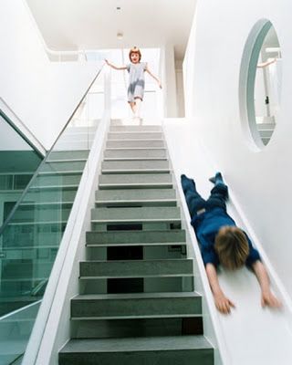 All stairs should have slides!