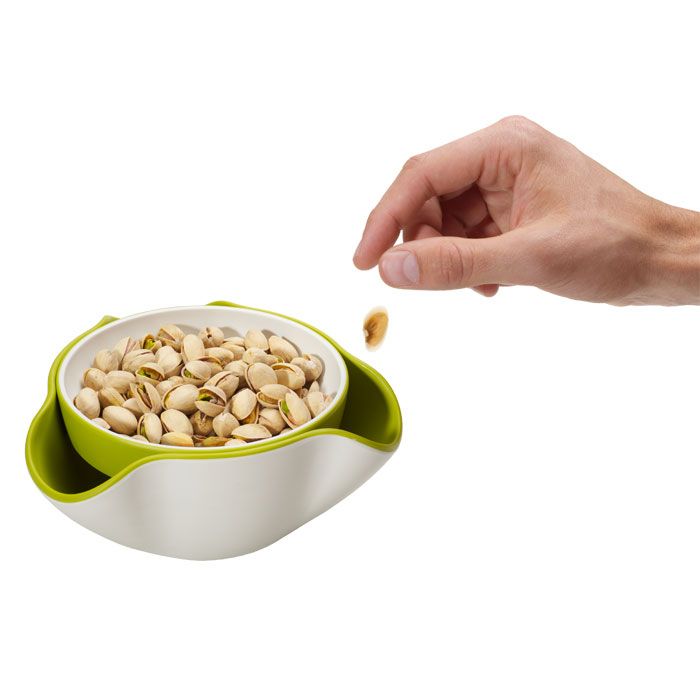 Bowl for nuts and their shells