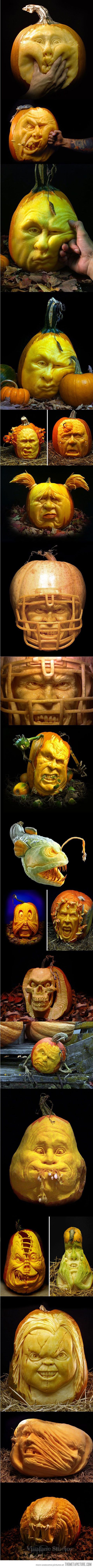 Brilliant pumpkin carving