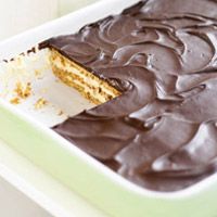 CHOCOLATE ECLAIR CAKE