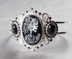 Cameo skull bracelet  #jewelry #bracelet #accessories