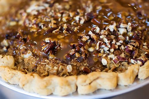 Caramel Pecan Apple pie