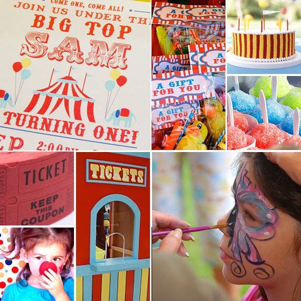 Carnival birthday party ideas