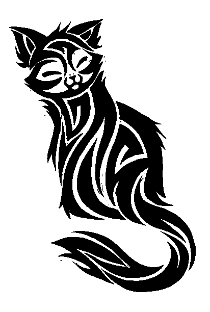 Cat Tattoo Design