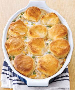 Chicken "Pot Pie" for a Sunday Dinner. Could not be more simple!
