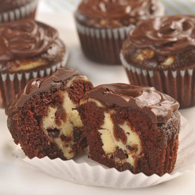 Chocolate Cheesecake Cupcakes***