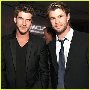 Chris Hemsworth  liam Hemsworth