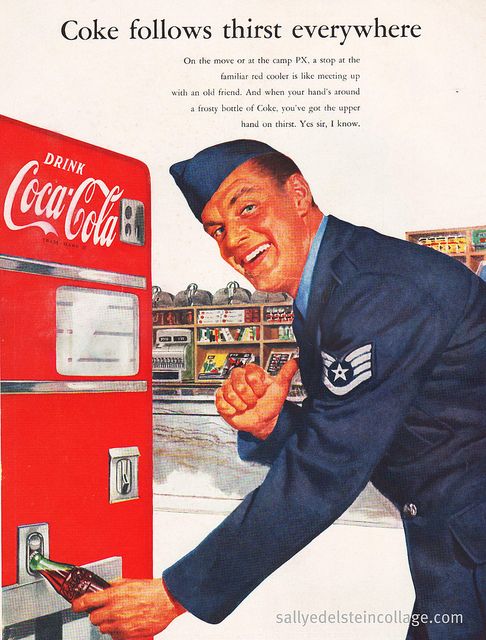 Coca Cola Ad-Korean War 1952