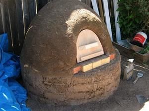 Consider building a mud oven for delicious cooking outdoors without power.
