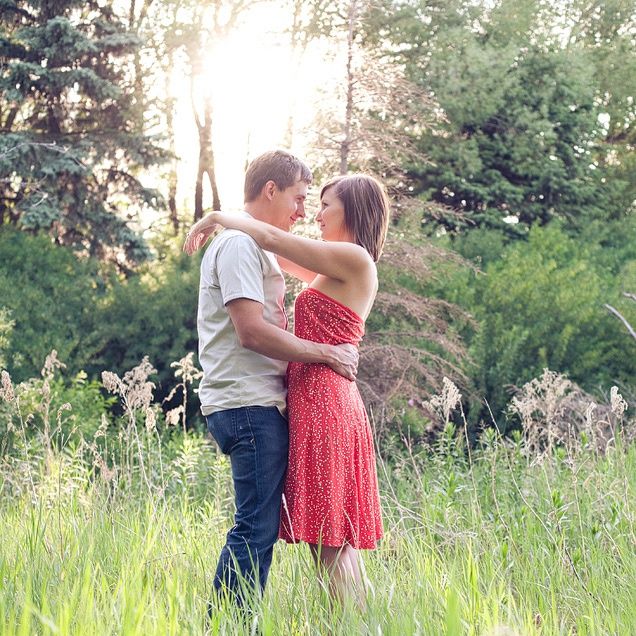 Couples standing poses