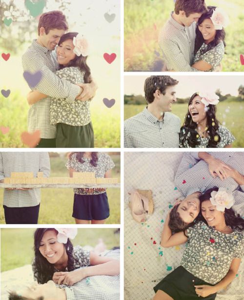 Cute engagement photos