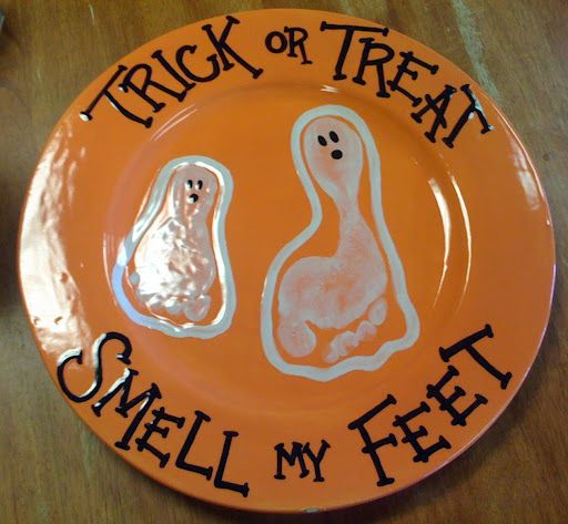 Cute idea for Halloween  Fun idea to take Grandparent treats on!