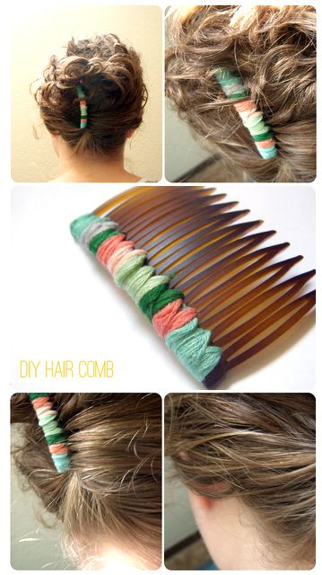 diy hair comb
