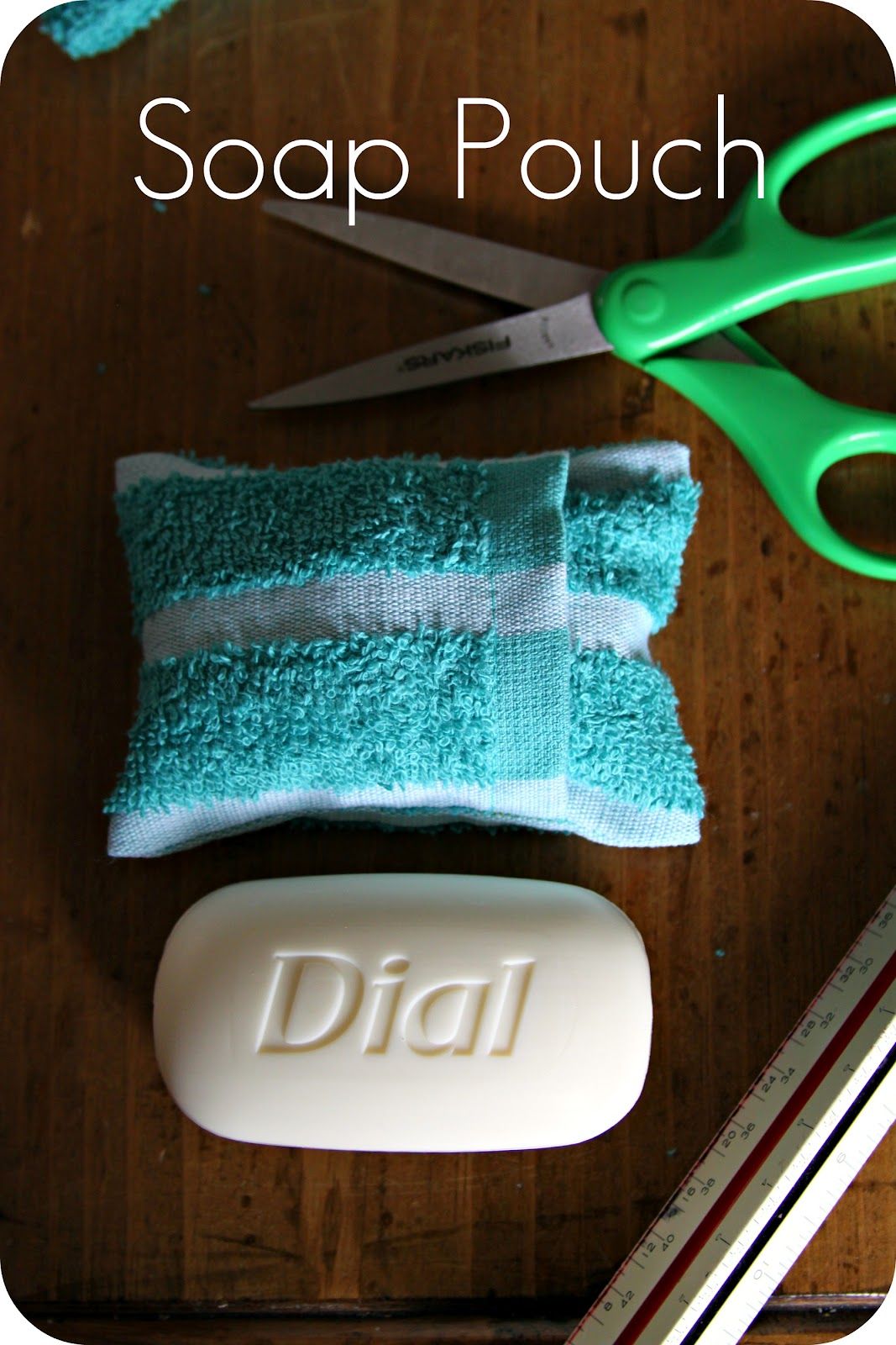 DIY: Soap Pouch. Better than loufas…I think I'm going to love this!
