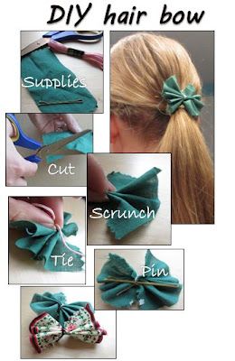 DIY hair bow!