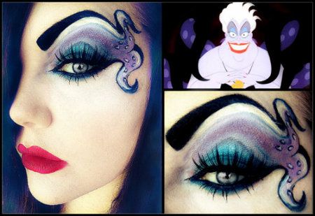 Disney Ursula Makeup