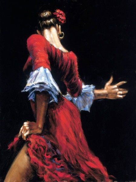 Flamenco dancer flamenco