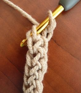 Fsc (foundation single crochet): This creates a beginning row of single crochet,