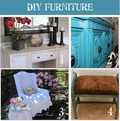 Fun Second-hand Furniture Makeovers