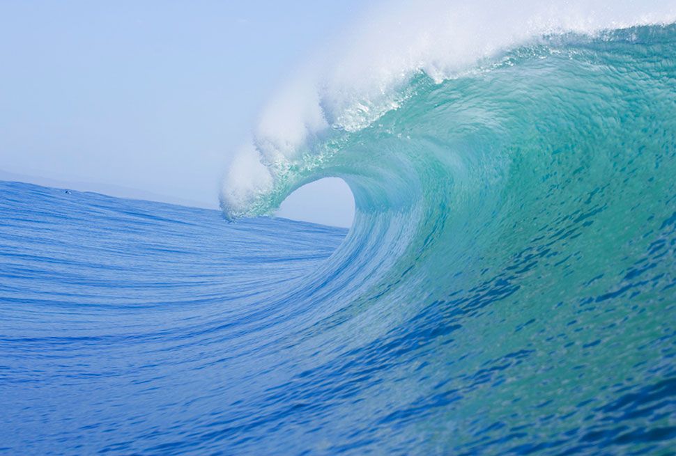 Gorgeous wave