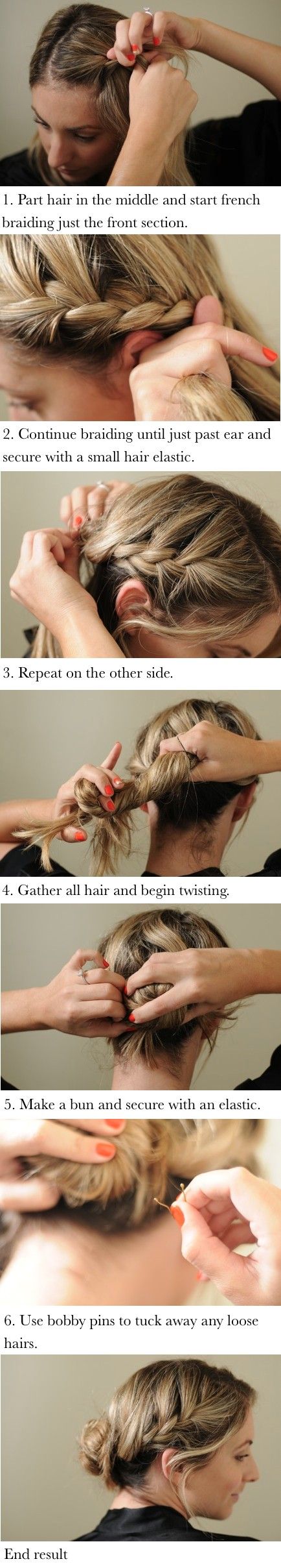 Hairstyle tutorials